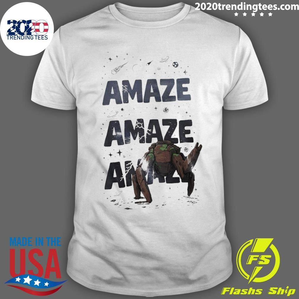 Original Amaze Rocky Alien Project Hail Mary Space Shirt Unisex T-shirt, Sweatshirt, Hoodie, Long Sleeve Tee - T-Shirt, Sweatshirt, Hoodie