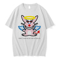Original Angel Devil Rabbit I Dont Want To See You In Heaven Sarcastic Tshirts Unisex T-shirt, Sweatshirt, Hoodie, Long Sleeve Tee - T-Shirt, Sweatshirt, Hoodie