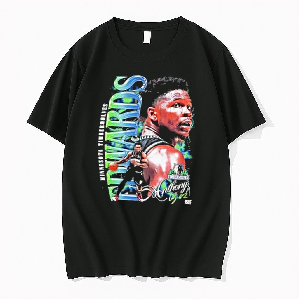 Original Anthony Edwards Minnesota Timberwolves Nba Sport Fans Art Tshirts Jpg Unisex T-shirt, Sweatshirt, Hoodie, Long Sleeve Tee - T-Shirt, Sweatshirt, Hoodie