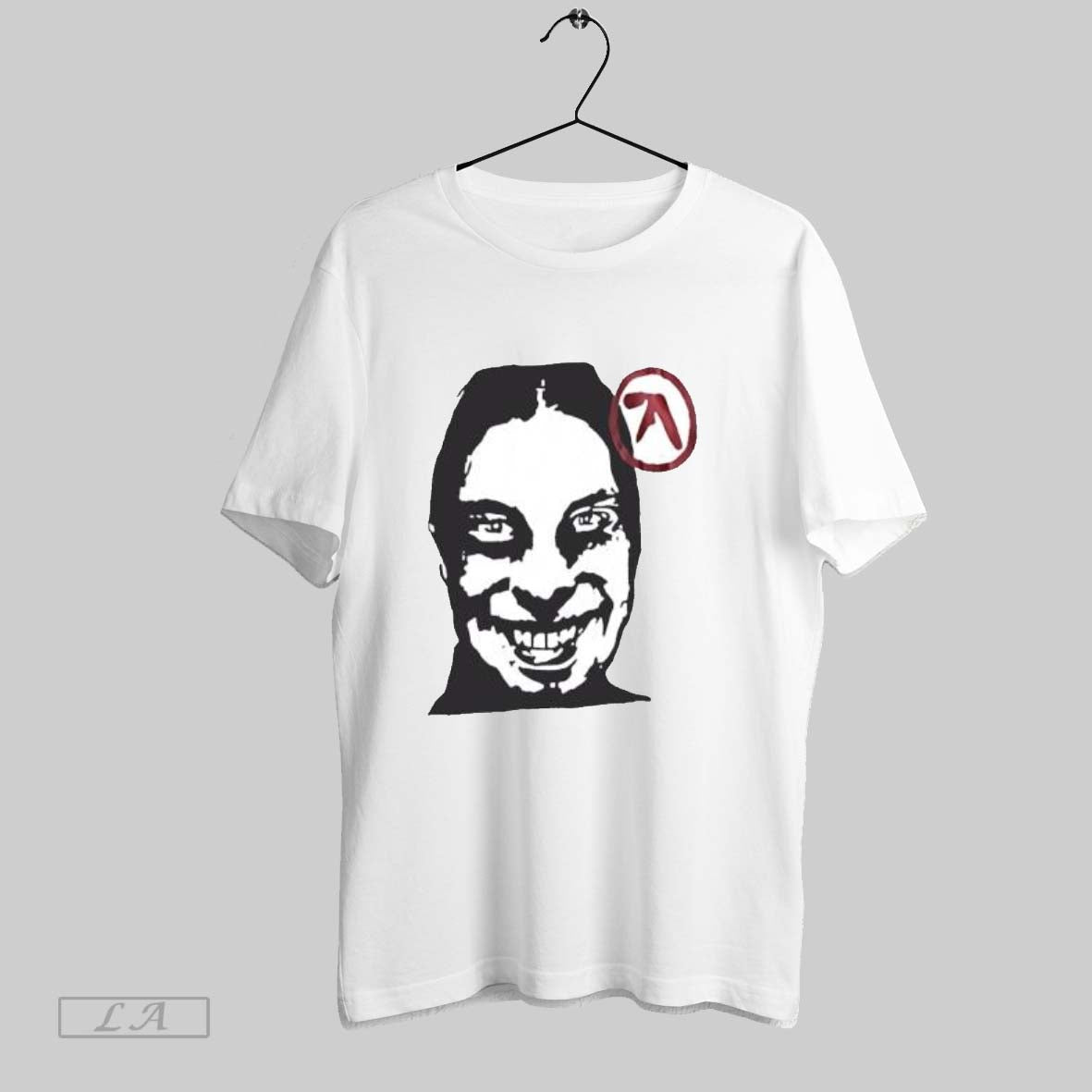 Original Aphex Twin Richard D James Smiley Face Logo Electronic Music Unisex T-shirt, Sweatshirt, Hoodie, Long Sleeve Tee - T-Shirt, Sweatshirt, Hoodie