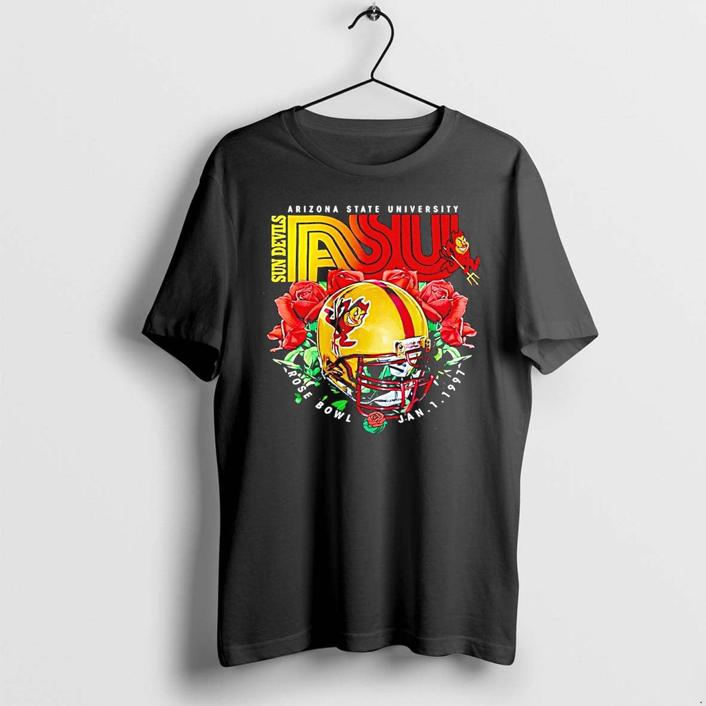 Original Arizona State University Sun Devils Asu Rose Bowl 1997 Ncaa Football Helmet Roses Tshirts - T-Shirt, Sweatshirt, Hoodie