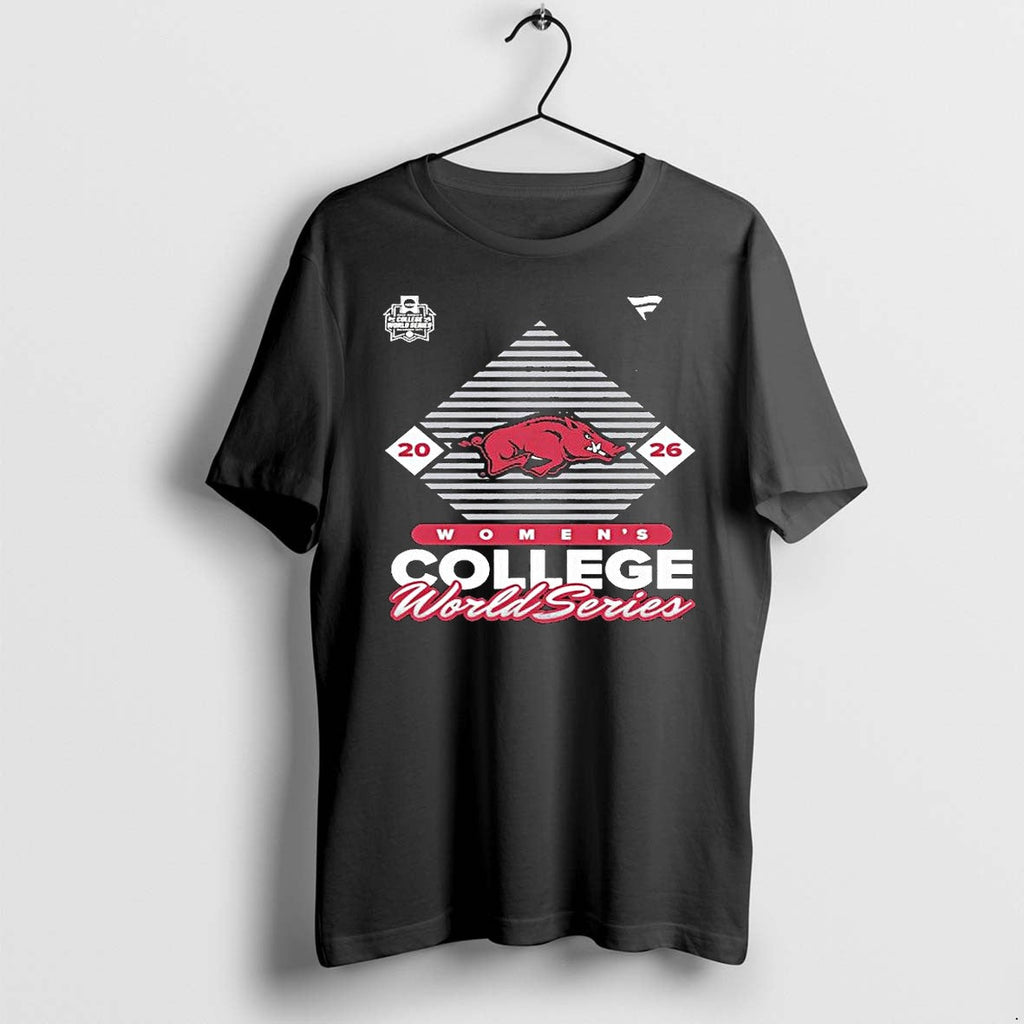 Original Arkansas Razorbacks 2026 Ncaa Softball Womens College World Series 1 Tshirts Unisex T-shirt, Sweatshirt, Hoodie, Long Sleeve Tee - T-Shirt, Sweatshirt, Hoodie