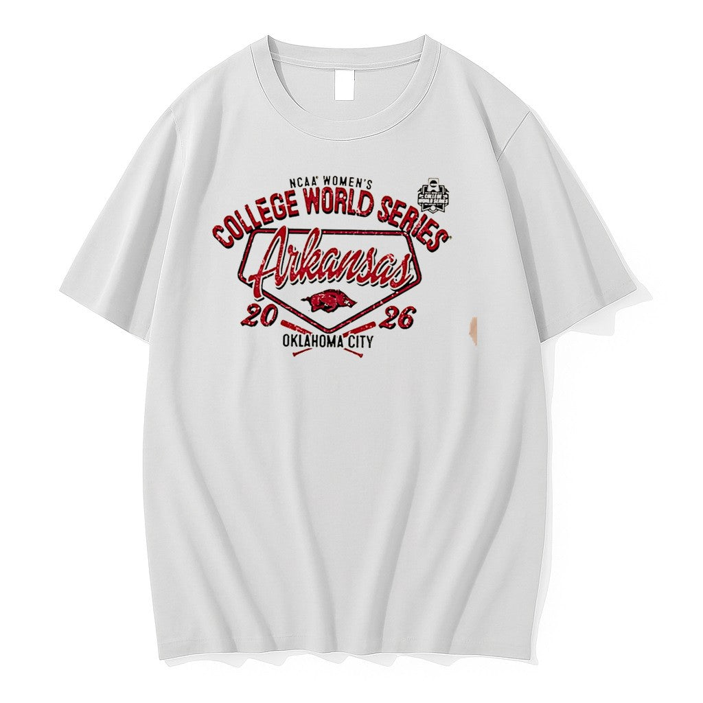 Original Arkansas Razorbacks 2026 Womens College World Series Bound Logo Tee Tshirts Unisex T-shirt, Sweatshirt, Hoodie, Long Sleeve Tee - T-Shirt, Sweatshirt, Hoodie