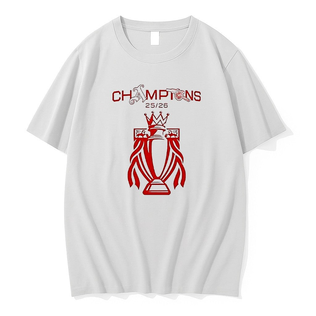 Original Arsenal Champions 20525 2026 Premier League Trophy Tshirts Jpg Unisex T-shirt, Sweatshirt, Hoodie, Long Sleeve Tee - T-Shirt, Sweatshirt, Hoodie