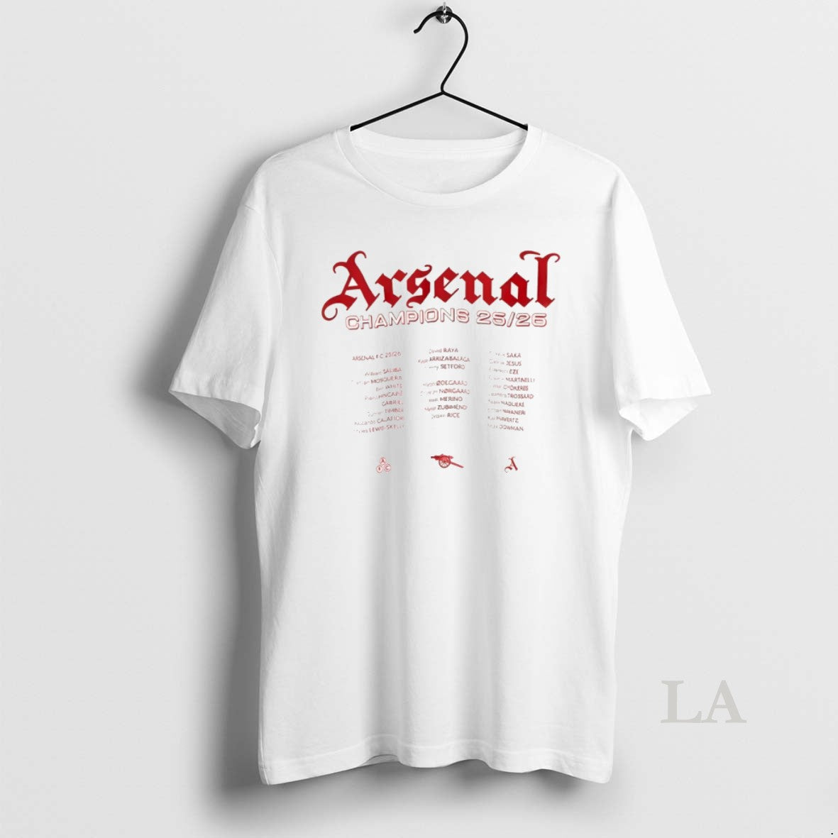 Original Arsenal Fc Champions 25 26 Premier League Unisex T-shirt, Sweatshirt, Hoodie, Long Sleeve Tee - T-Shirt, Sweatshirt, Hoodie