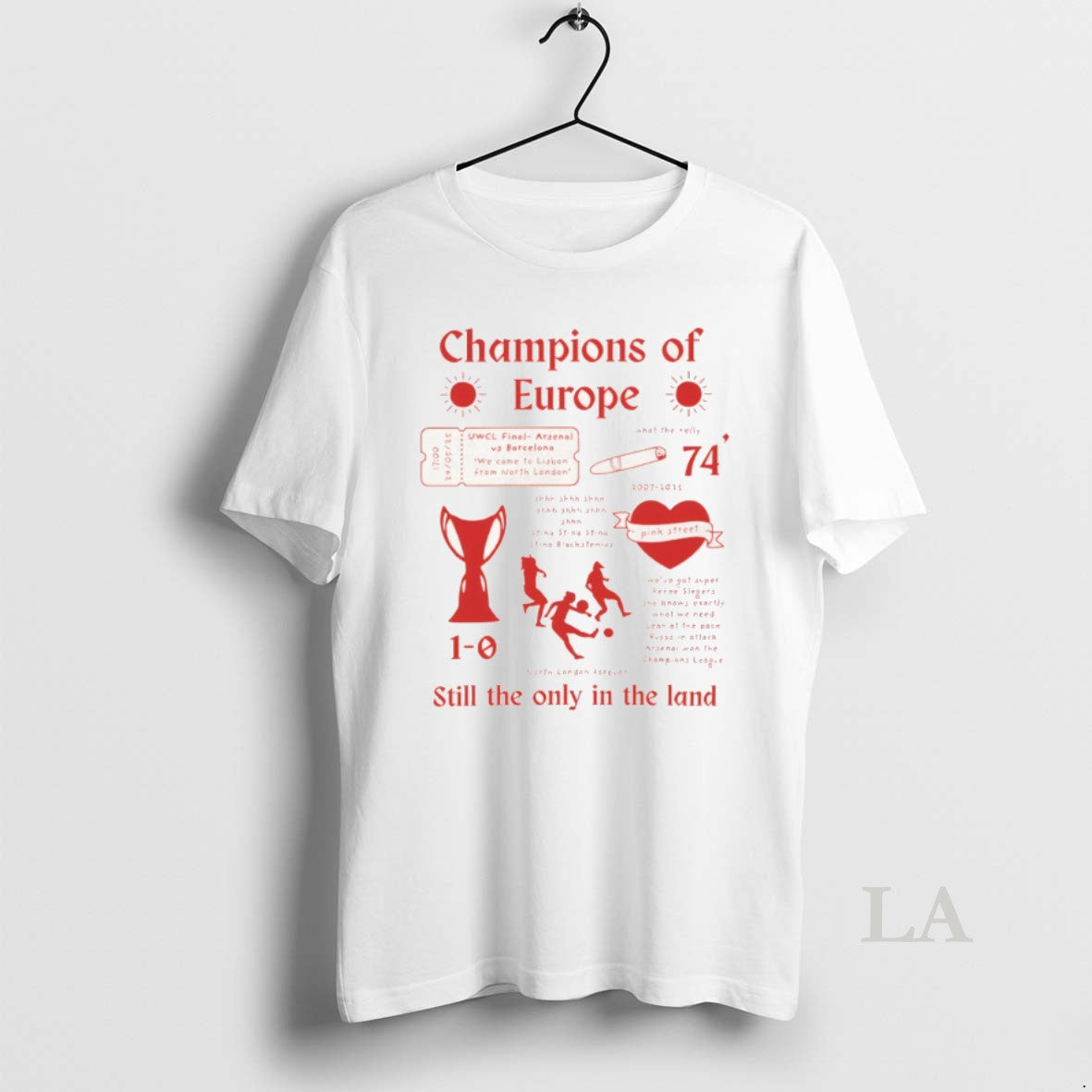 Original Arsenal Fc European Champions Champions Of Europe Still The Only In The Land Unisex T-shirt, Sweatshirt, Hoodie, Long Sleeve Tee - T-Shirt, Sweatshirt, Hoodie