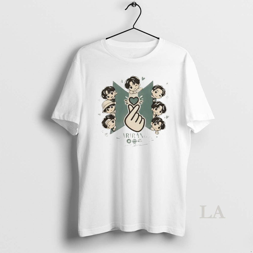 Original Bts Chibi World K Pop Tour Bangtan 2026 Concert Unisex T-shirt, Sweatshirt, Hoodie, Long Sleeve Tee - T-Shirt, Sweatshirt, Hoodie