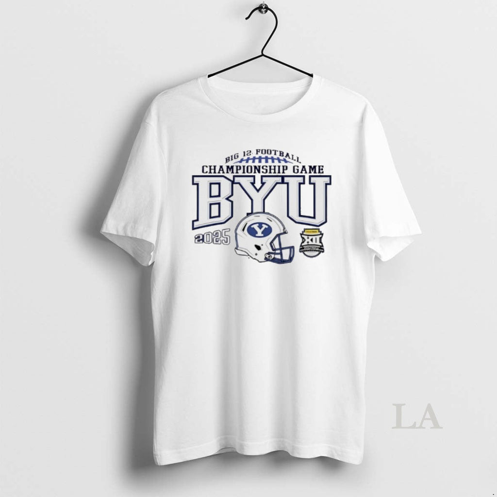 Original Byu Cougars 2025 Big 12 Football Championship Game T-Shirts, Hoodie, Sweatshirt - T-Shirt, Sweatshirt, Hoodie
