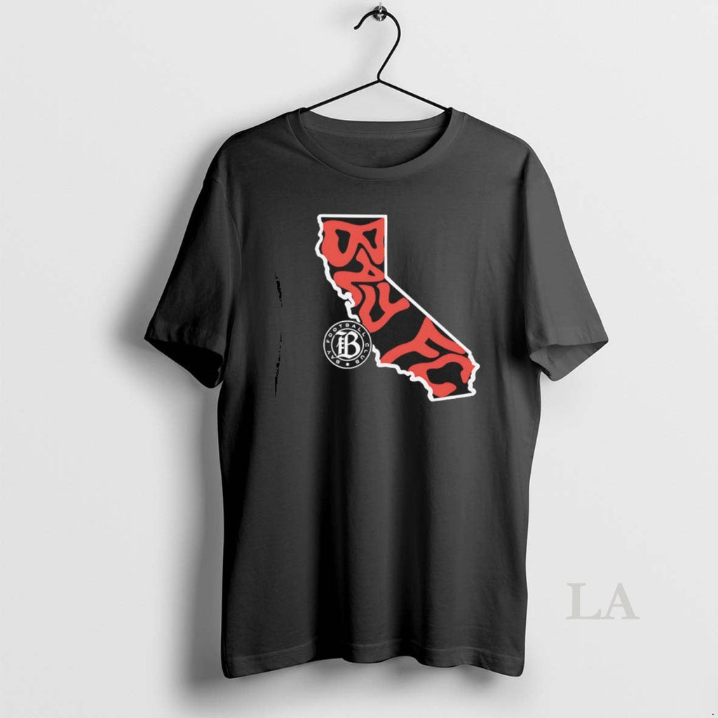 Original Bay Fc Groovy Team State Unisex T-shirt, Sweatshirt, Hoodie, Long Sleeve Tee - T-Shirt, Sweatshirt, Hoodie