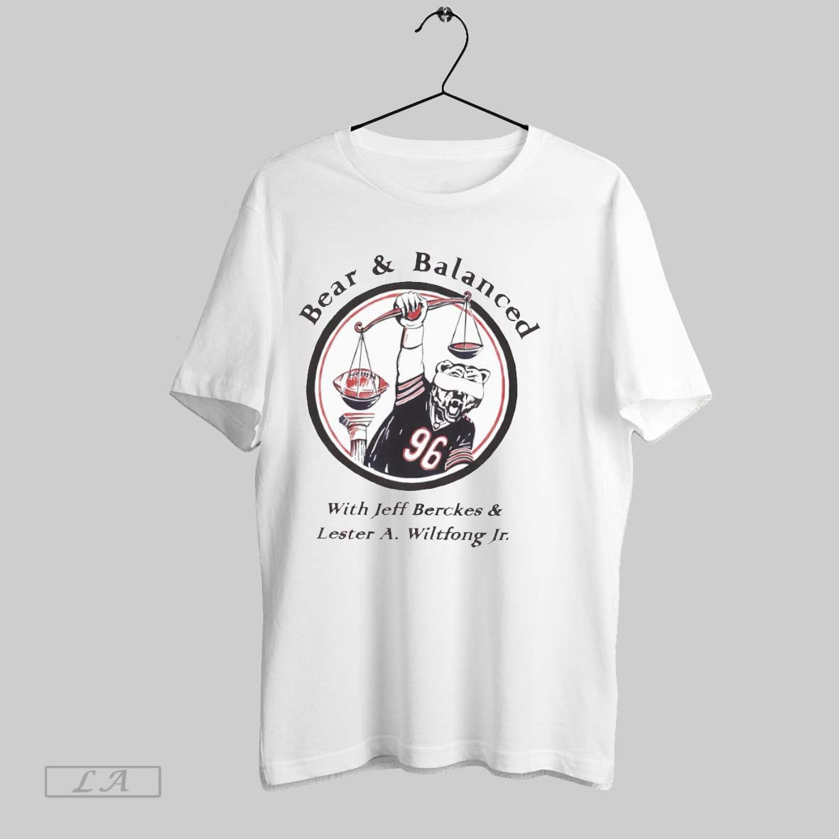 Original Bear And Balanced With Jeff Berckes And Lester A Wiltfong Jr Unisex T-shirt, Sweatshirt, Hoodie, Long Sleeve Tee - T-Shirt, Sweatshirt, Hoodie