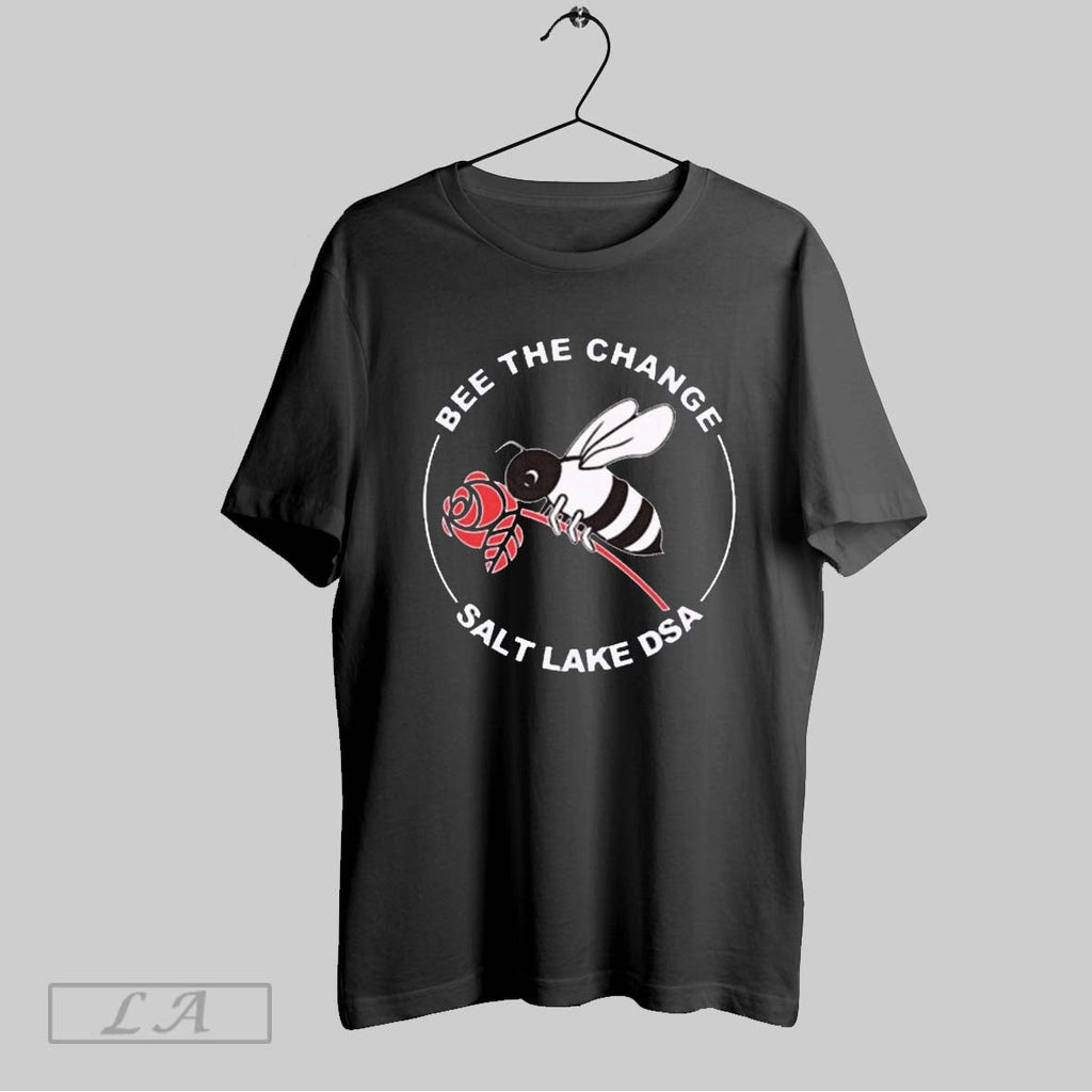 Original Bee The Change Salt Lake Dsa Painting Unisex T-shirt, Sweatshirt, Hoodie, Long Sleeve Tee - T-Shirt, Sweatshirt, Hoodie