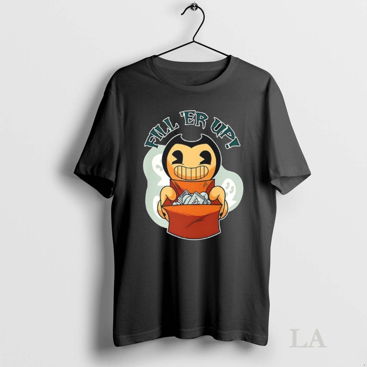 Original Bendy And The Fill Er Up Halloween Unisex T-shirt, Sweatshirt, Hoodie, Long Sleeve Tee - T-Shirt, Sweatshirt, Hoodie