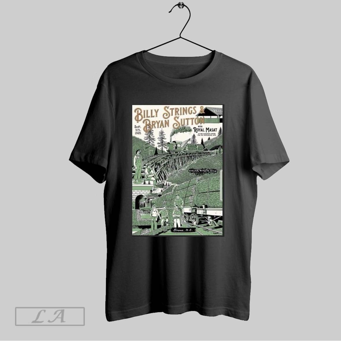 Original Billy Strings And Bryan Sutton With Royal Masat Boone North Carolina Night 1 At Unisex T-shirt, Sweatshirt, Hoodie, Long Sleeve Tee - T-Shirt, Sweatshirt, Hoodie