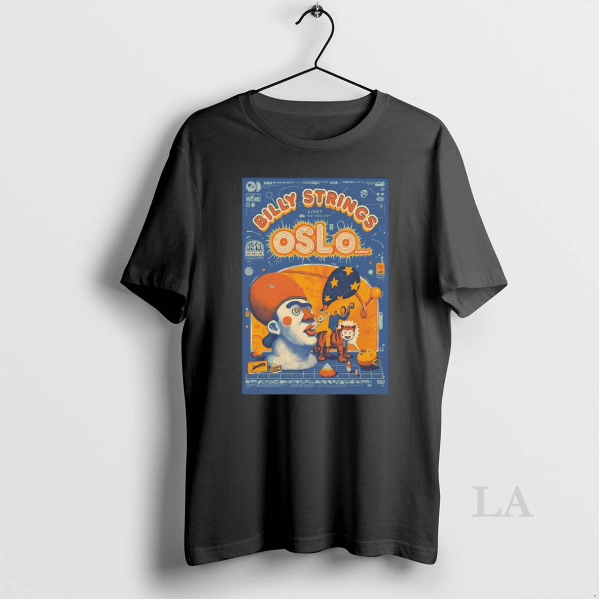 Original Billy Strings The Tiger City October 3 2025 Sentrum Scene In Oslo No Unisex T-shirt, Sweatshirt, Hoodie, Long Sleeve Tee - T-Shirt, Sweatshirt, Hoodie