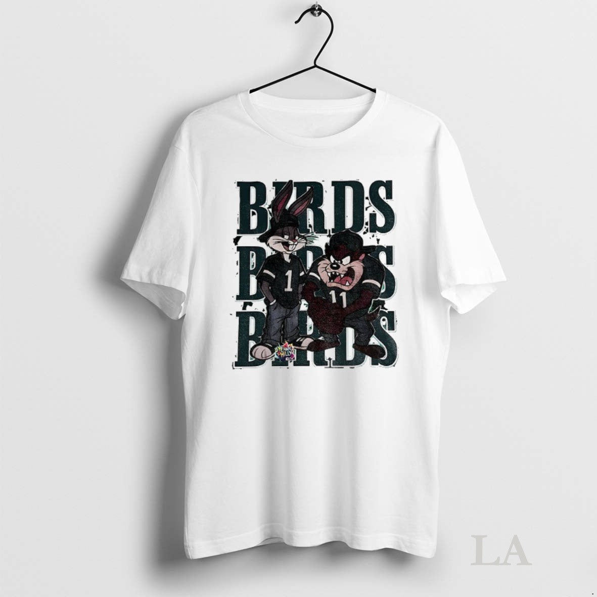 Original Birds Bugs And Taz Jalen Hurts A J Unisex T-shirt, Sweatshirt, Hoodie, Long Sleeve Tee - T-Shirt, Sweatshirt, Hoodie