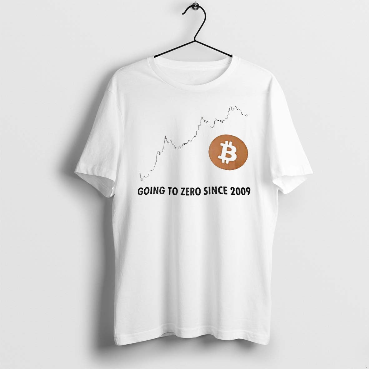 Original Bitcoin Going To Zero Since 2009 Tee Tshirts Jpg Unisex T-shirt, Sweatshirt, Hoodie, Long Sleeve Tee - T-Shirt, Sweatshirt, Hoodie