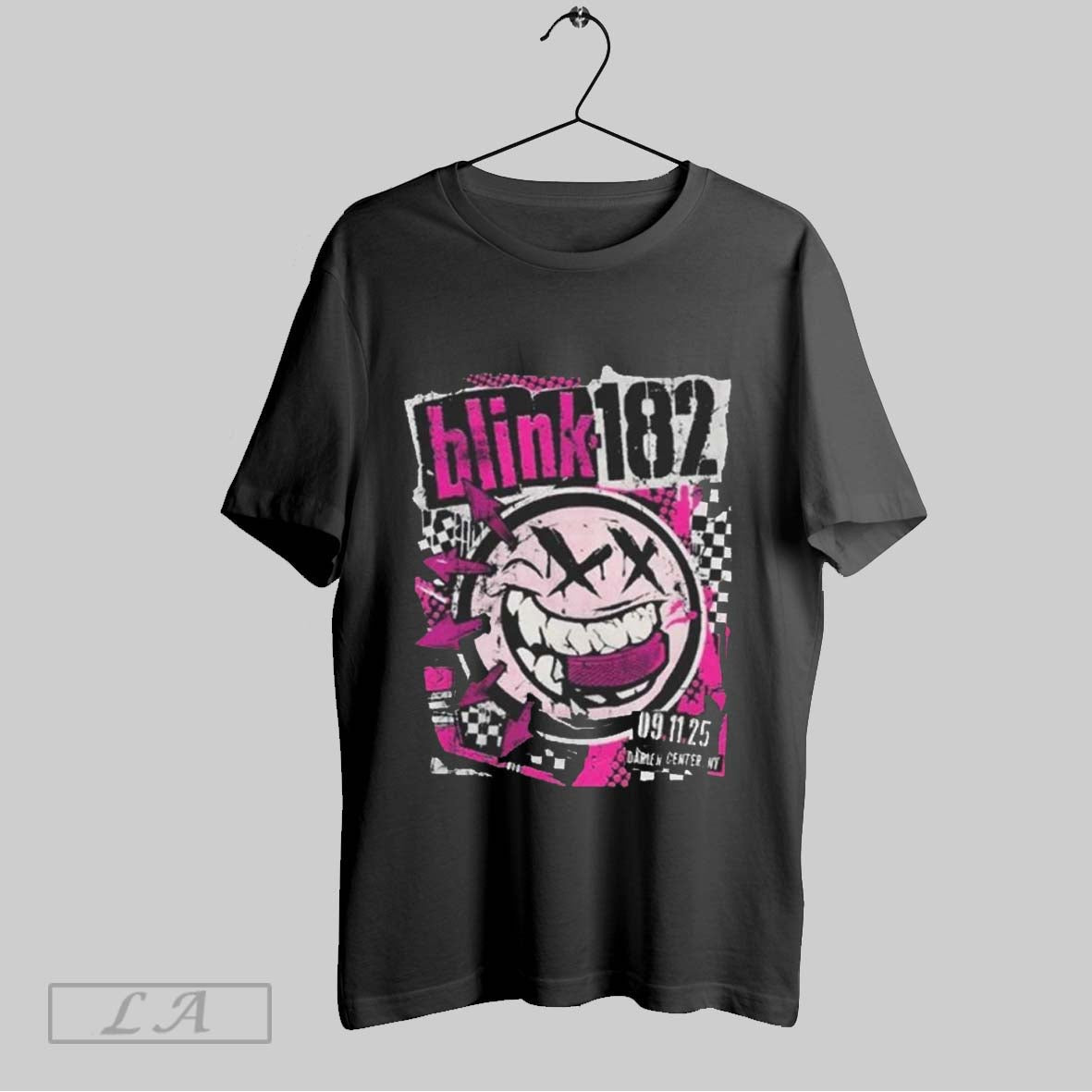 Original Blink 182 Fall Tour 2025 Darien Lake Amphitheater Unisex T-shirt, Sweatshirt, Hoodie, Long Sleeve Tee - T-Shirt, Sweatshirt, Hoodie