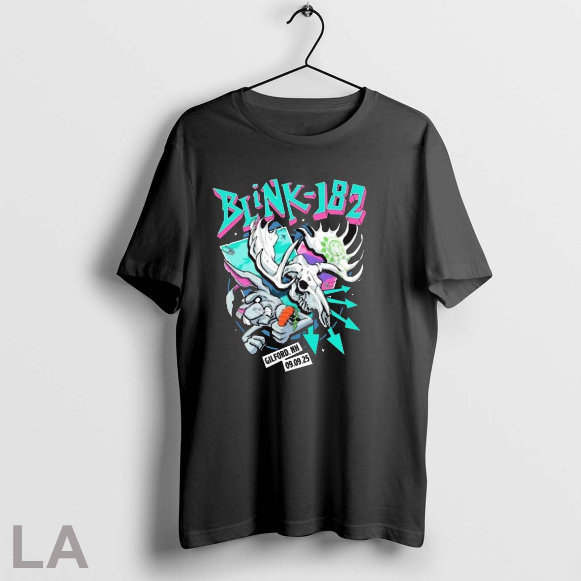 Original Blink 182 Gilford Nh Tour On September 9 2025 Unisex T-shirt, Sweatshirt, Hoodie, Long Sleeve Tee - T-Shirt, Sweatshirt, Hoodie