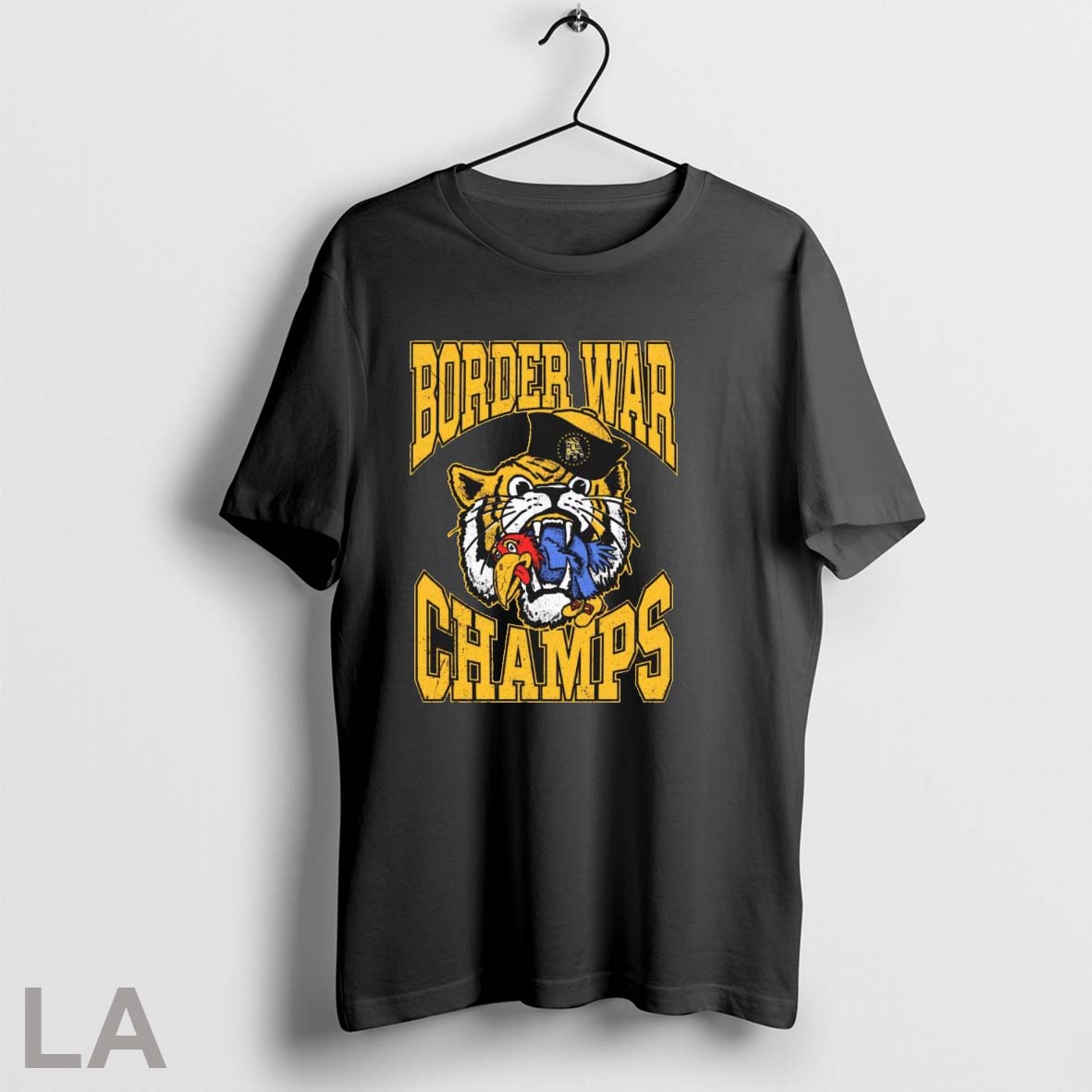 Original Border War Champs 2025 Missouri Tigers Vs Kansas Jayhawks Mascots T Shirt Unisex T-shirt, Sweatshirt, Hoodie, Long Sleeve Tee - T-Shirt, Sweatshirt, Hoodie