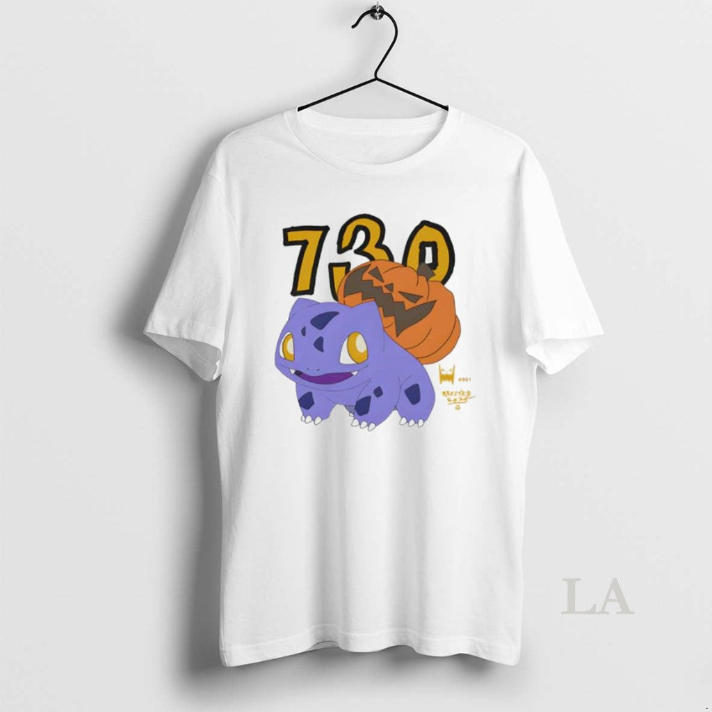 Original Bulbasaur 730 Halloween Unisex T-shirt, Sweatshirt, Hoodie, Long Sleeve Tee - T-Shirt, Sweatshirt, Hoodie
