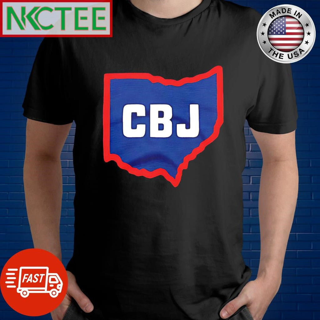 Original CBJ Ohio map shirt Unisex T-shirt, Sweatshirt, Hoodie, Long Sleeve Tee - T-Shirt, Sweatshirt, Hoodie