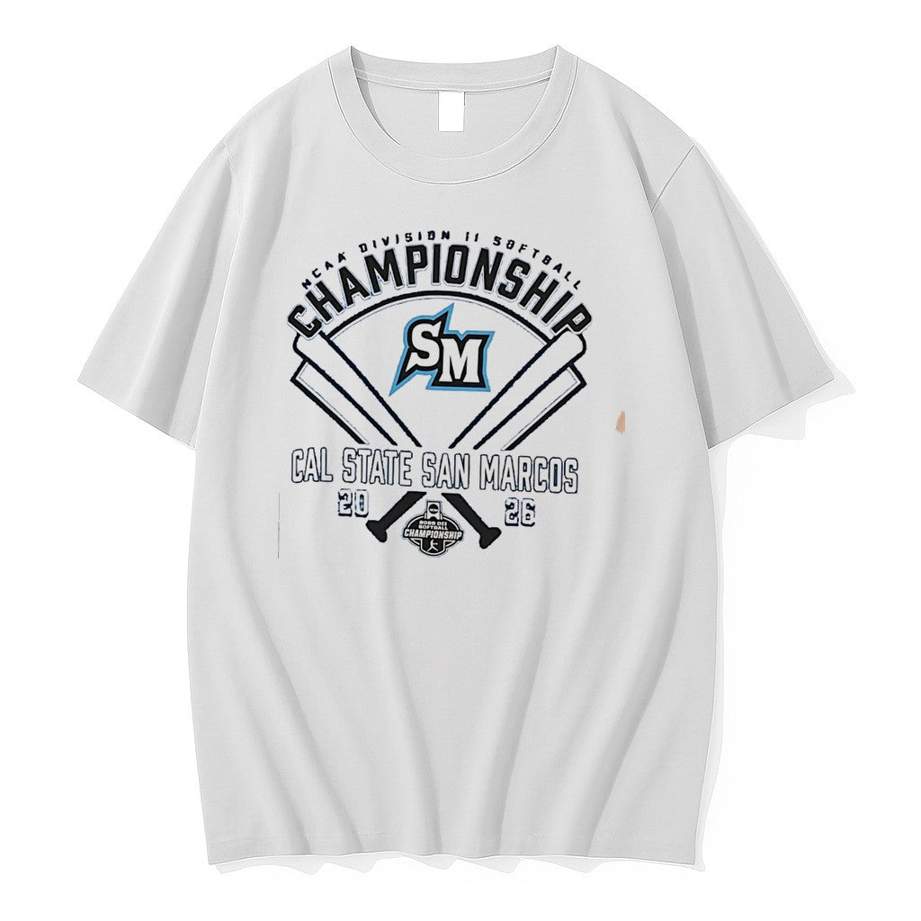Original Cal State San Marcos Ncaa Division Ii Softball Championship 2026 Tee Tshirts Unisex T-shirt, Sweatshirt, Hoodie, Long Sleeve Tee - T-Shirt, Sweatshirt, Hoodie