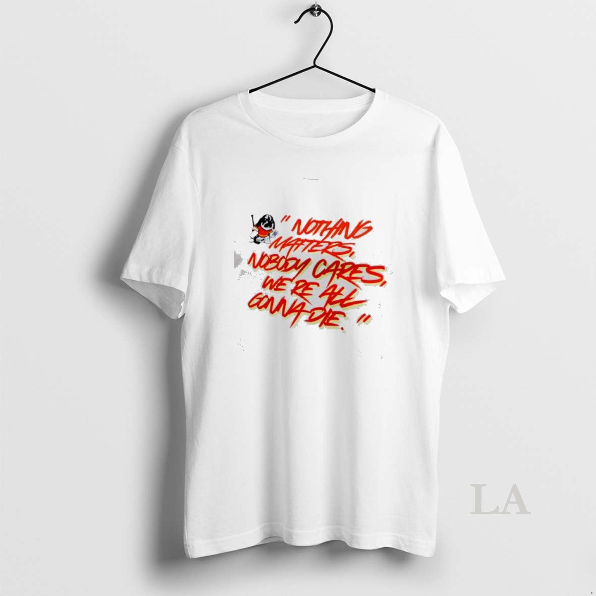 Original Calgary Flames Nothing Matters Nobody Cares Were All Gonna Die T-Shirts, Hoodie, Sweatshirt - T-Shirt, Sweatshirt, Hoodie