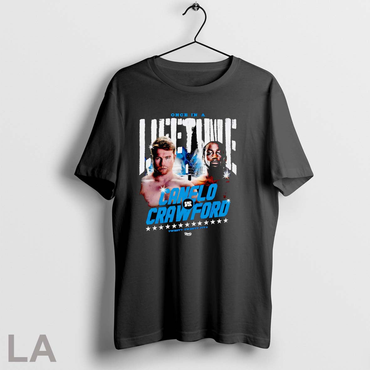 Original Canelo Vs Crawford Once In A Lifetime Event Unisex T-shirt, Sweatshirt, Hoodie, Long Sleeve Tee - T-Shirt, Sweatshirt, Hoodie
