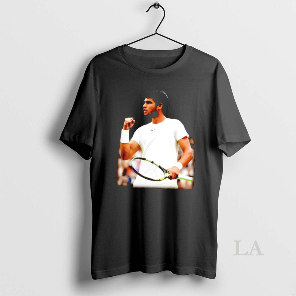 Original Carlos Alcaraz Tennis Photo Vintage Unisex T-shirt, Sweatshirt, Hoodie, Long Sleeve Tee - T-Shirt, Sweatshirt, Hoodie