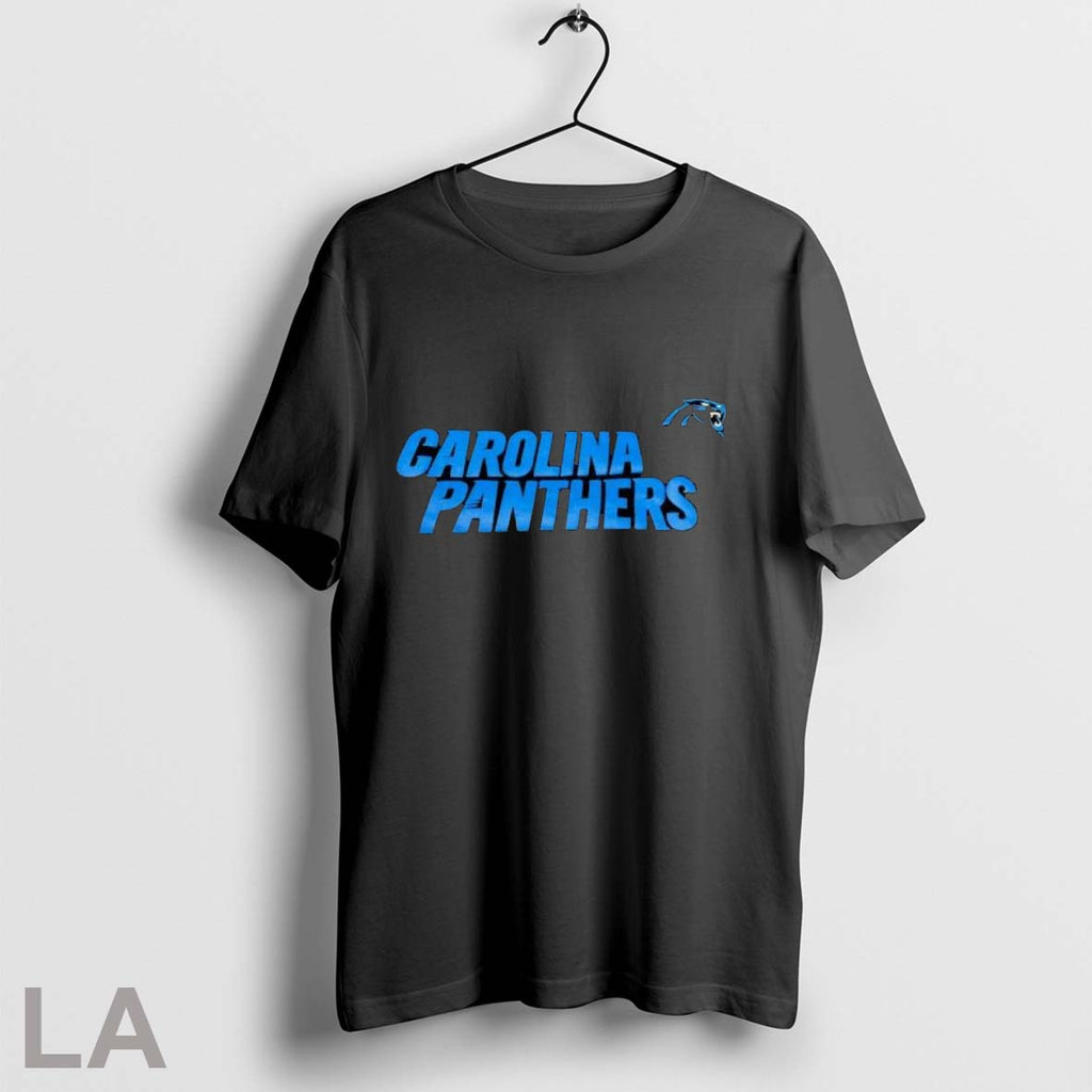 Original Carolina Panthers Big Logo Blue Font Unisex T-shirt, Sweatshirt, Hoodie, Long Sleeve Tee - T-Shirt, Sweatshirt, Hoodie