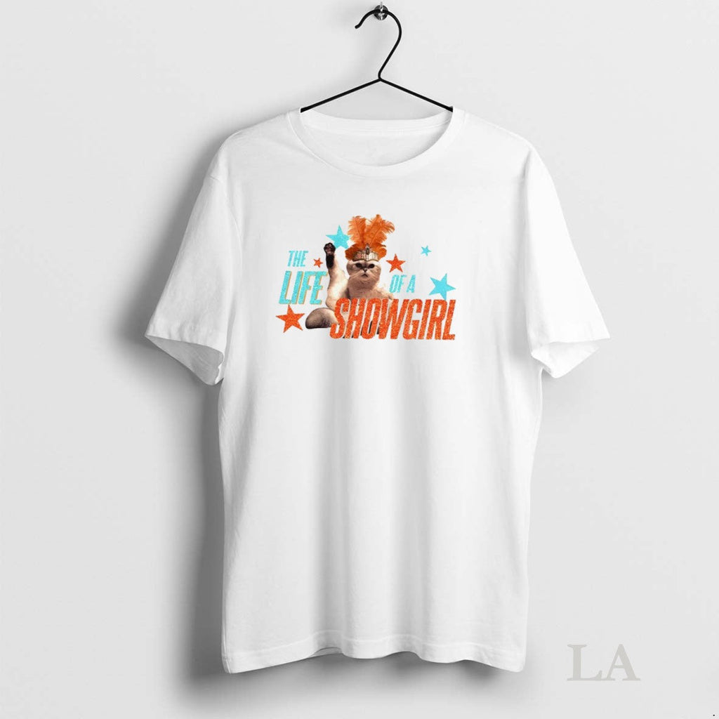 Original Cat Taylor The Life Of A Showgirl Eras Tour Country Music Fan Gift Unisex T-shirt, Sweatshirt, Hoodie, Long Sleeve Tee - T-Shirt, Sweatshirt, Hoodie
