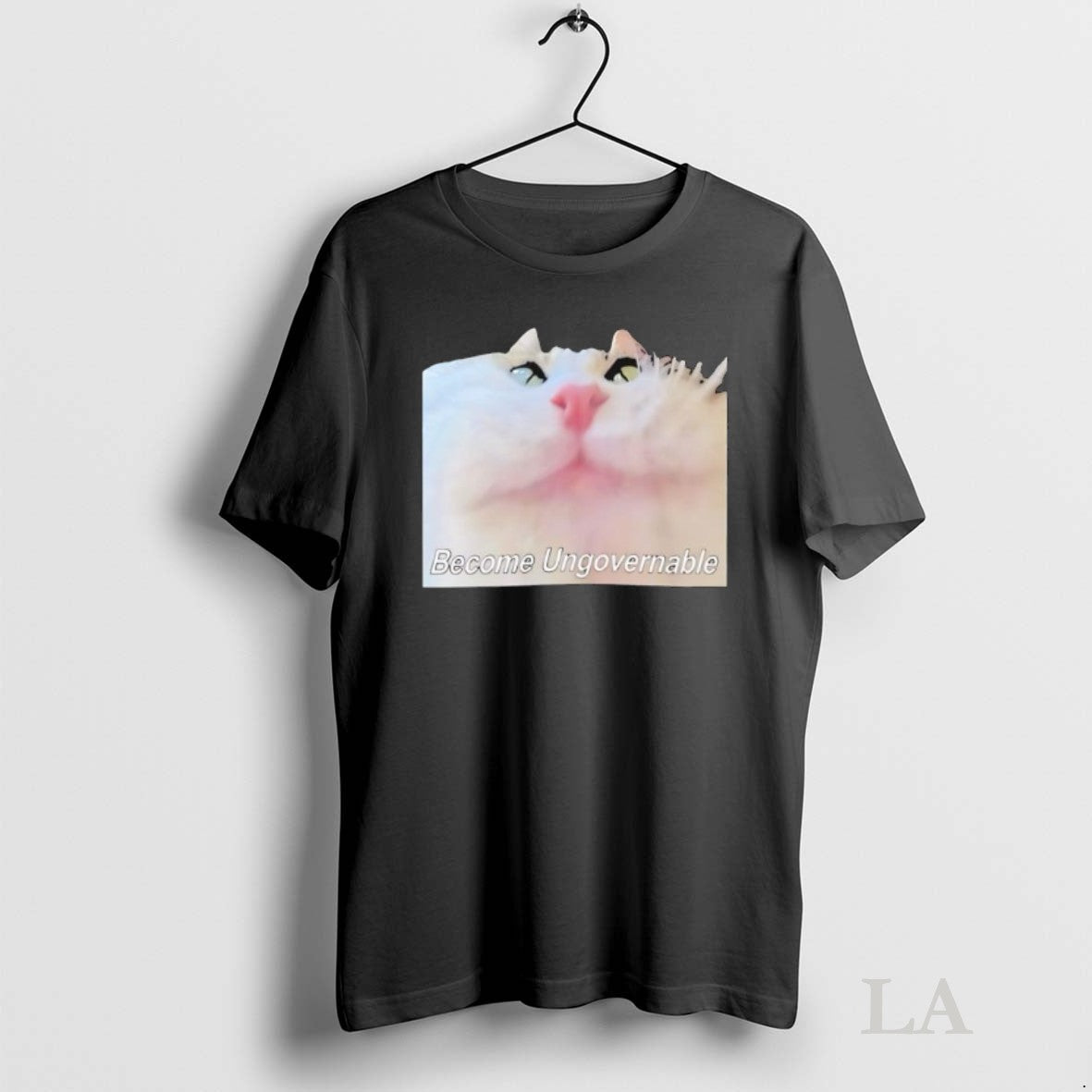 Original Cat Become Ungovernable Graphic Funny Unisex T-shirt, Sweatshirt, Hoodie, Long Sleeve Tee - T-Shirt, Sweatshirt, Hoodie