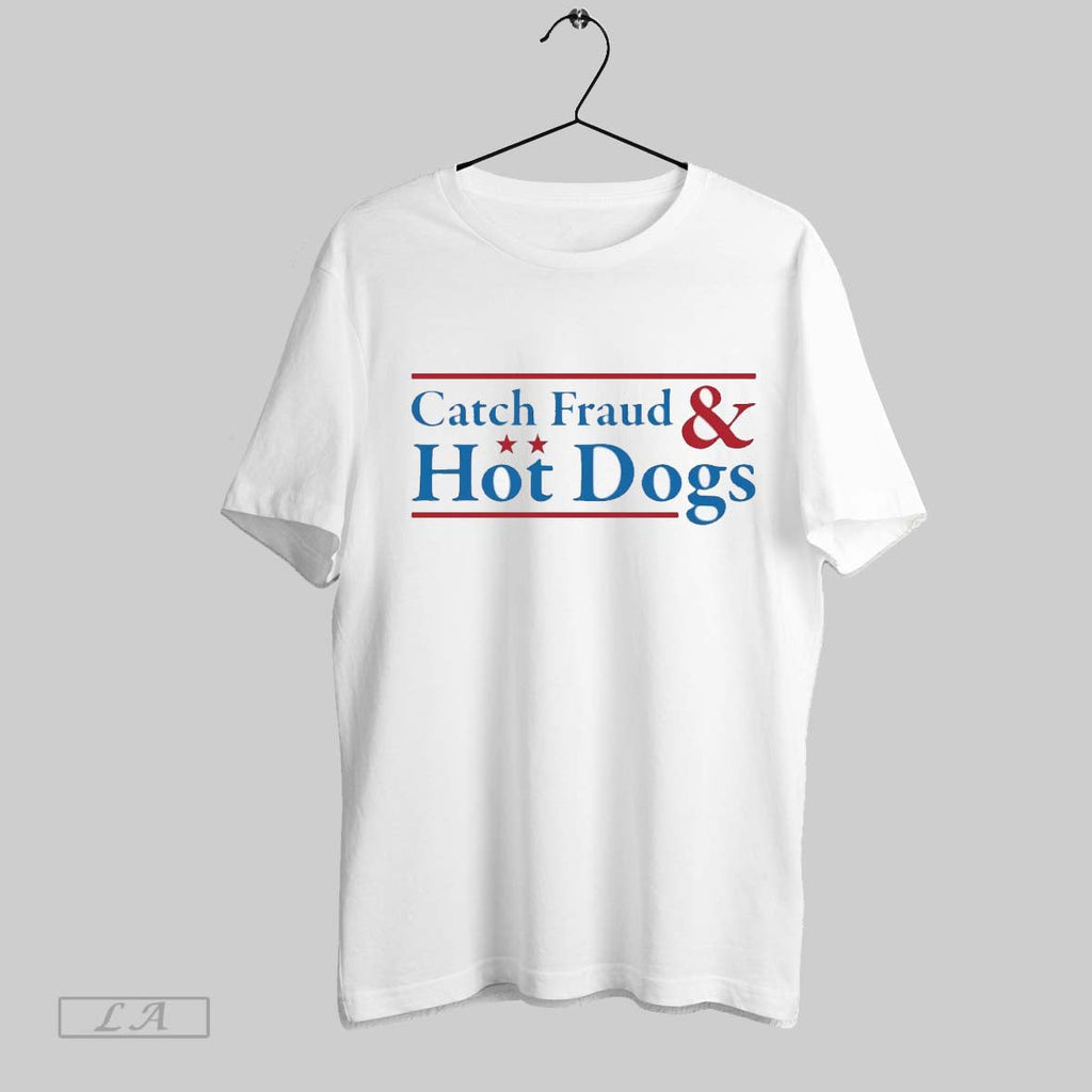 Original Catch Fraud And Hot Dogs Logo Unisex T-shirt, Sweatshirt, Hoodie, Long Sleeve Tee - T-Shirt, Sweatshirt, Hoodie