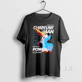 Original Chainsaw Man Power Magazine Cover Ornaments Unisex T-shirt, Sweatshirt, Hoodie, Long Sleeve Tee - T-Shirt, Sweatshirt, Hoodie