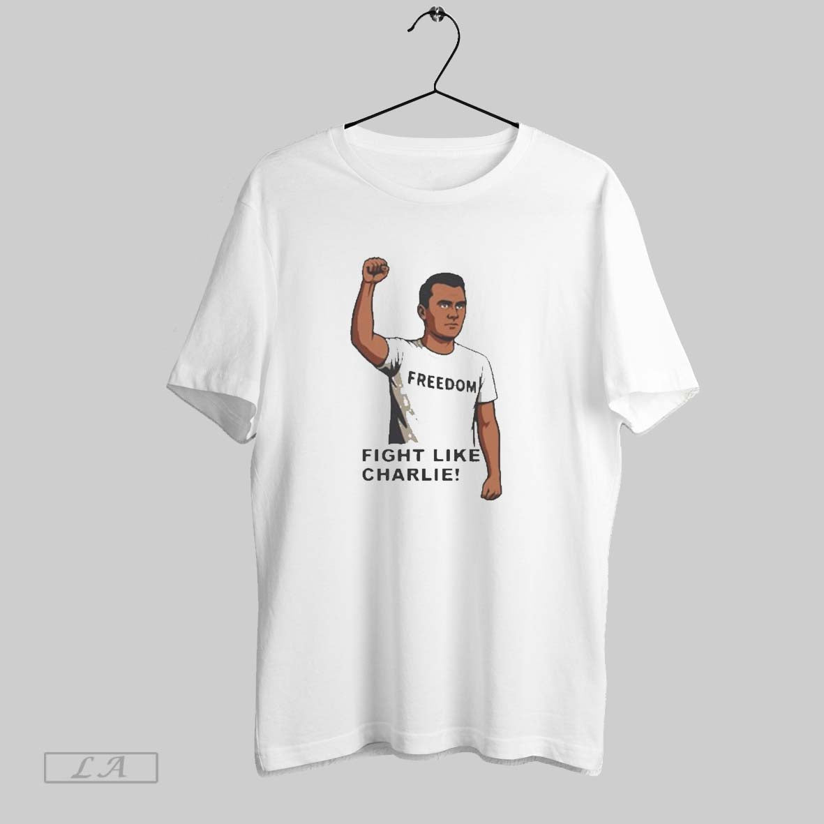 Original Charlie Kirk Fight Like Freedom 2025 Unisex T-shirt, Sweatshirt, Hoodie, Long Sleeve Tee - T-Shirt, Sweatshirt, Hoodie