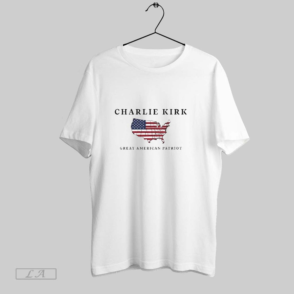 Original Charlie Kirk Great American Patriot Unisex T-shirt, Sweatshirt, Hoodie, Long Sleeve Tee - T-Shirt, Sweatshirt, Hoodie