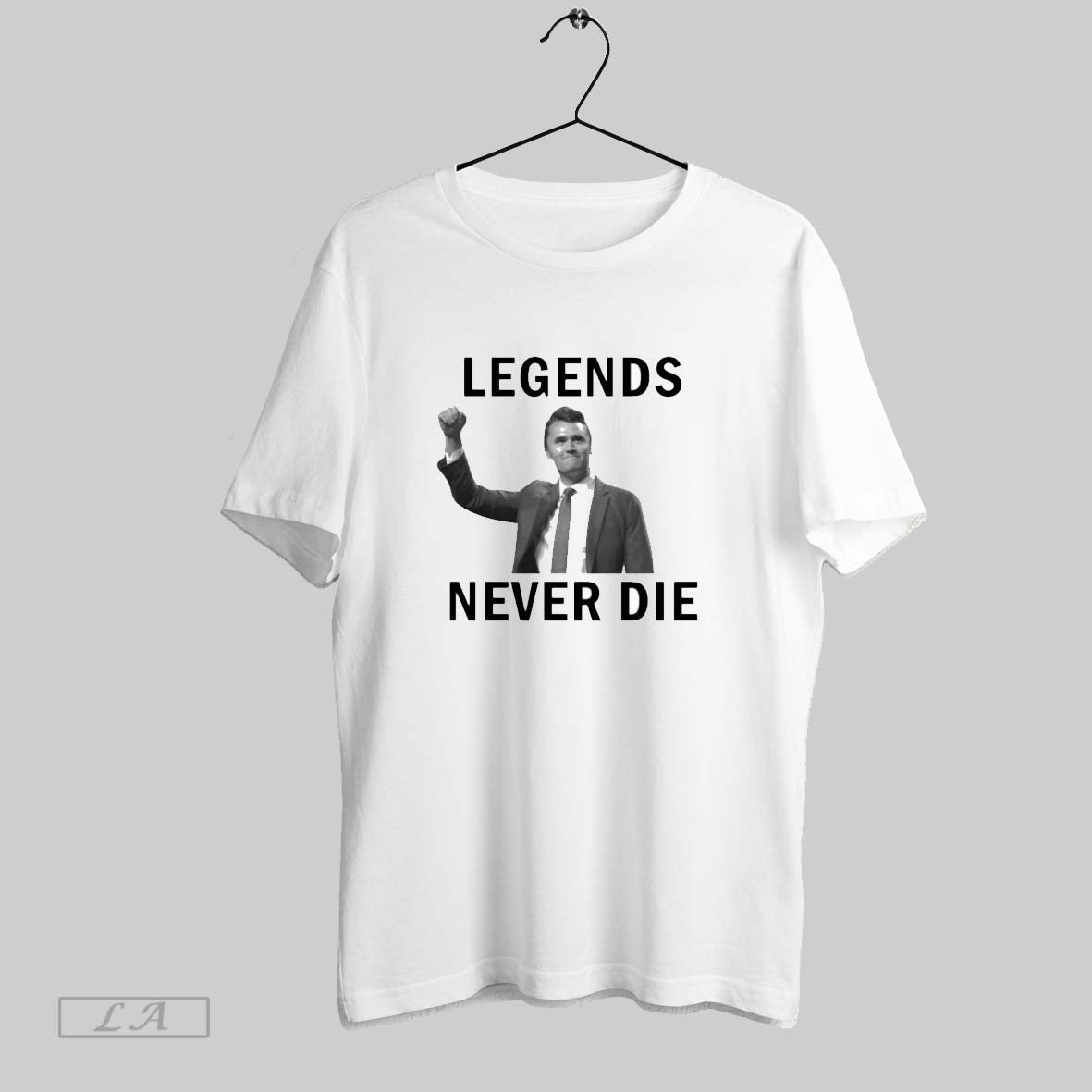 Original Charlie Kirk Legends Never Die Unisex T-shirt, Sweatshirt, Hoodie, Long Sleeve Tee - T-Shirt, Sweatshirt, Hoodie
