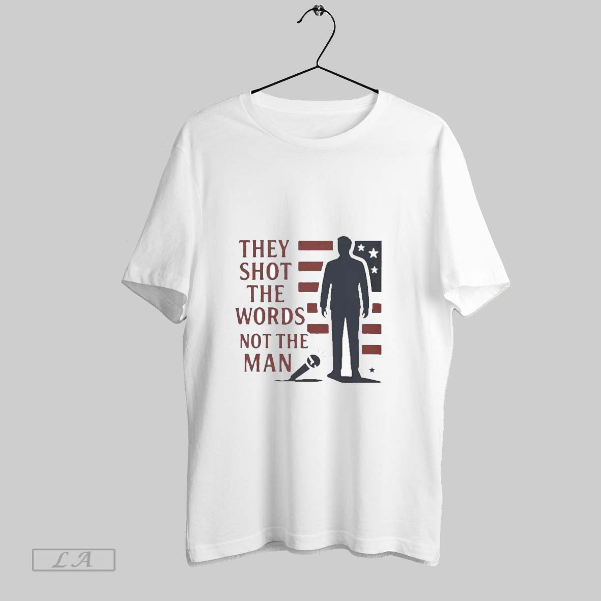Original Charlie Kirk They Shot The Words Not The Man Unisex T-shirt, Sweatshirt, Hoodie, Long Sleeve Tee - T-Shirt, Sweatshirt, Hoodie