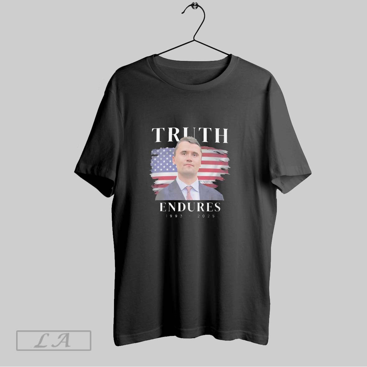 Original Charlie Kirk Truth Endures 1993 2025 Unisex T-shirt, Sweatshirt, Hoodie, Long Sleeve Tee - T-Shirt, Sweatshirt, Hoodie