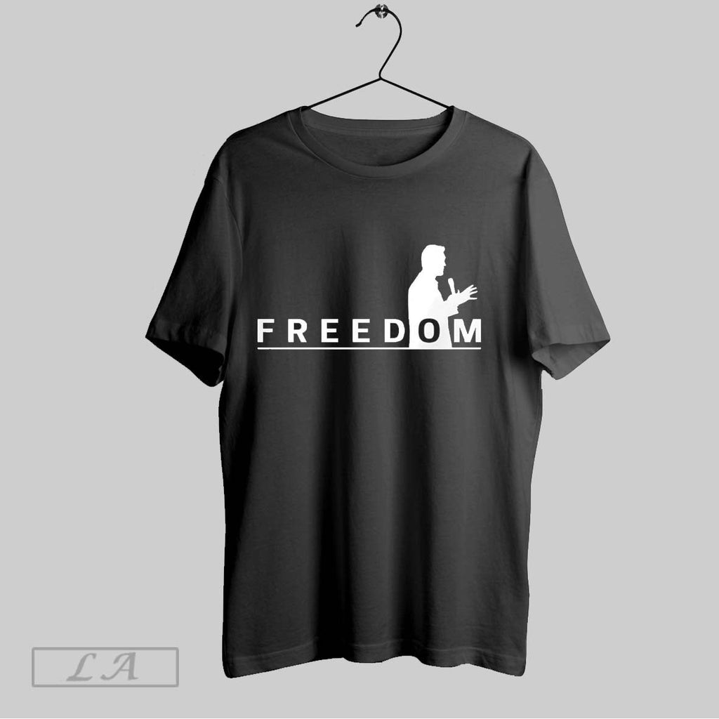 Original Charlie Kirk Freedom Silhouette Unisex T-shirt, Sweatshirt, Hoodie, Long Sleeve Tee - T-Shirt, Sweatshirt, Hoodie