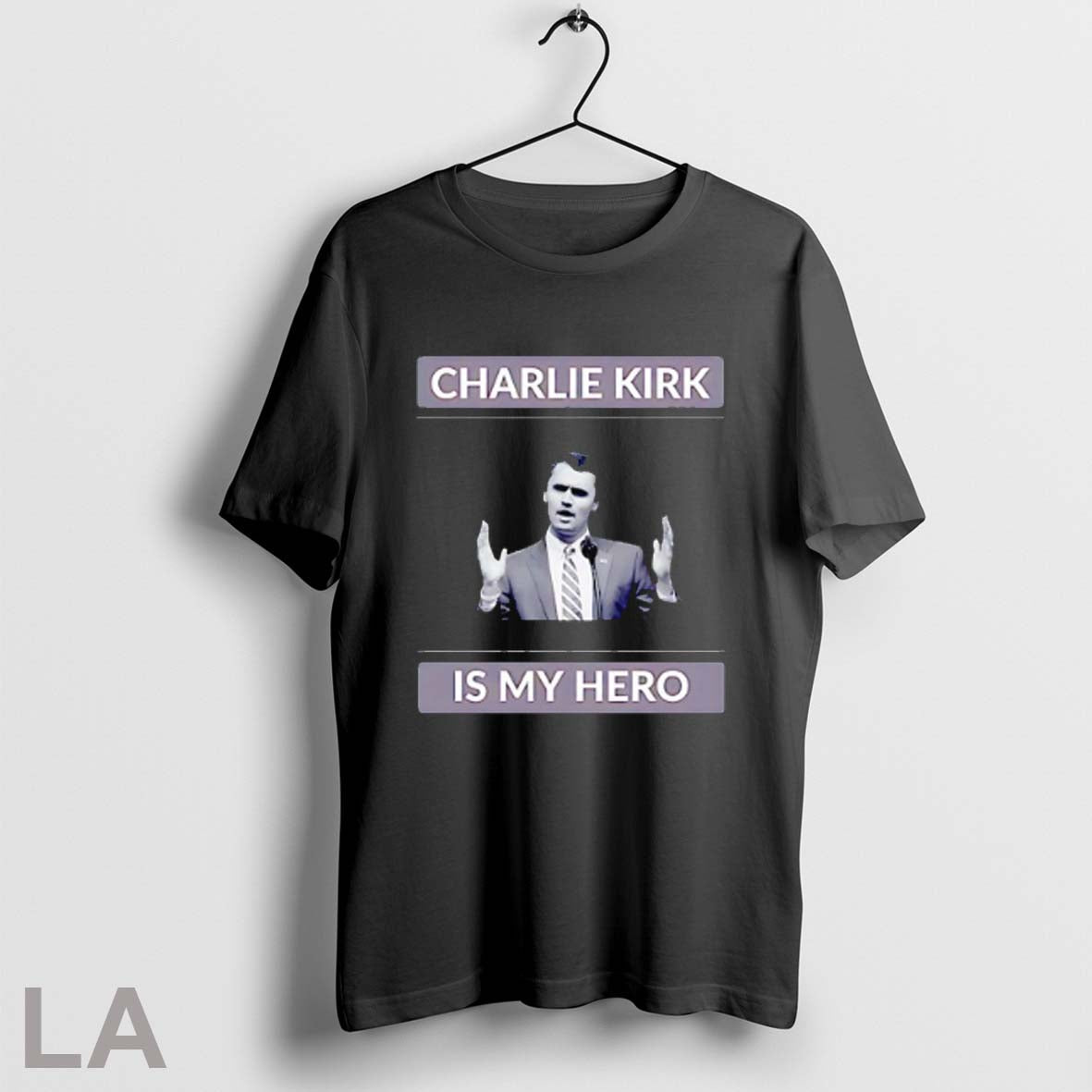 Original Charlie Kirk Is My Hero Usa Portrait Unisex T-shirt, Sweatshirt, Hoodie, Long Sleeve Tee - T-Shirt, Sweatshirt, Hoodie