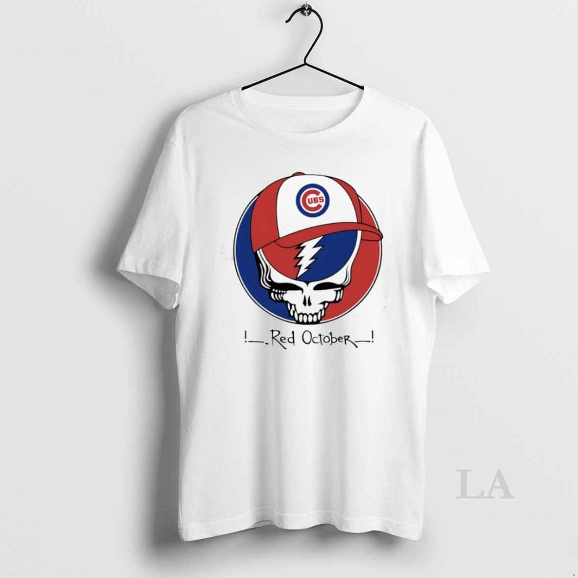 Original Chicago Cubs X Grateful Dead Red October Mlb Unisex T-shirt, Sweatshirt, Hoodie, Long Sleeve Tee - T-Shirt, Sweatshirt, Hoodie
