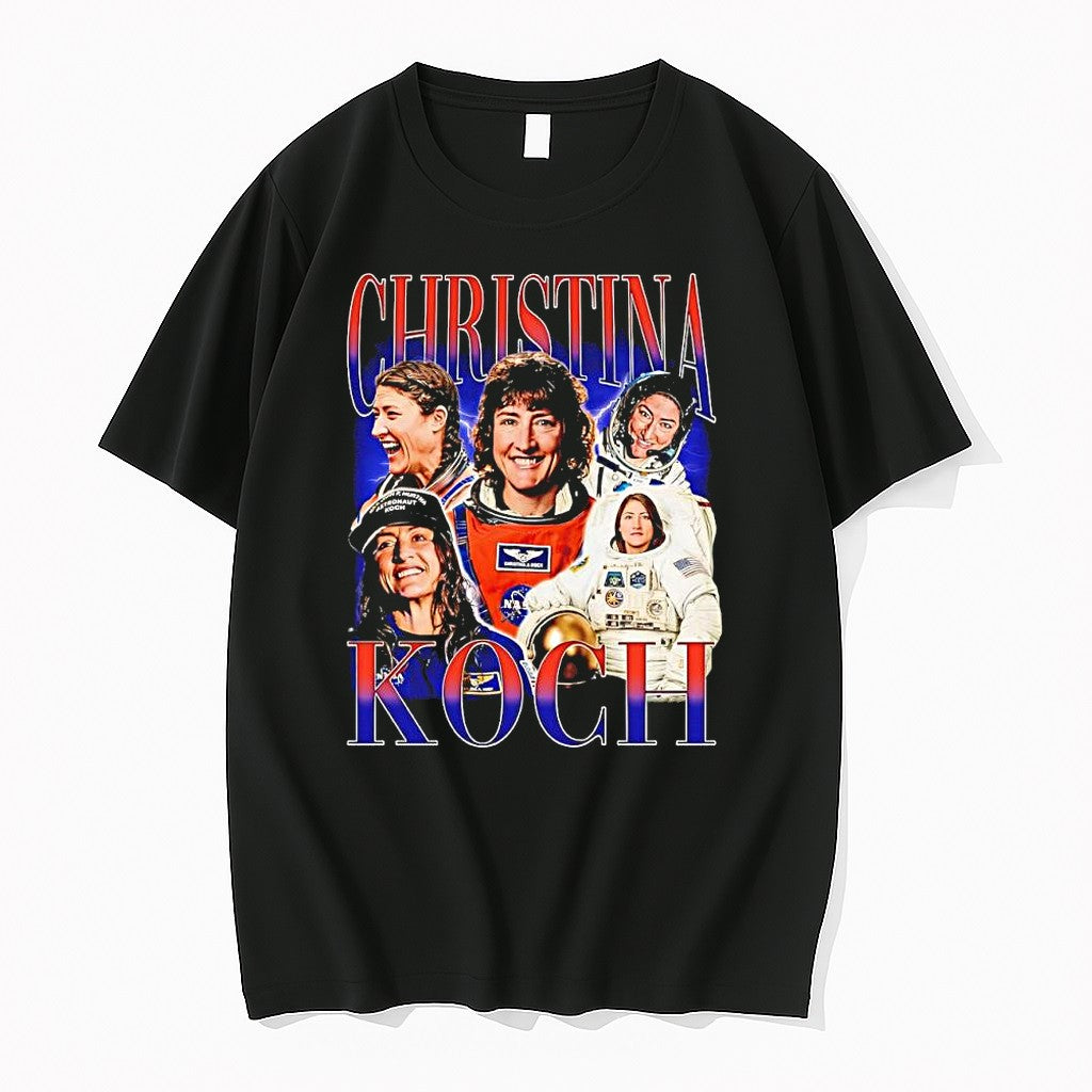 Original Christina Koch Nasa Astronaut Lightning Power Tshirts Jpg Unisex T-shirt, Sweatshirt, Hoodie, Long Sleeve Tee - T-Shirt, Sweatshirt, Hoodie