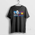 Original Cinelucha Santo And Demon Vs Dracula And Hombre Lobo Unisex T-shirt, Sweatshirt, Hoodie, Long Sleeve Tee - T-Shirt, Sweatshirt, Hoodie
