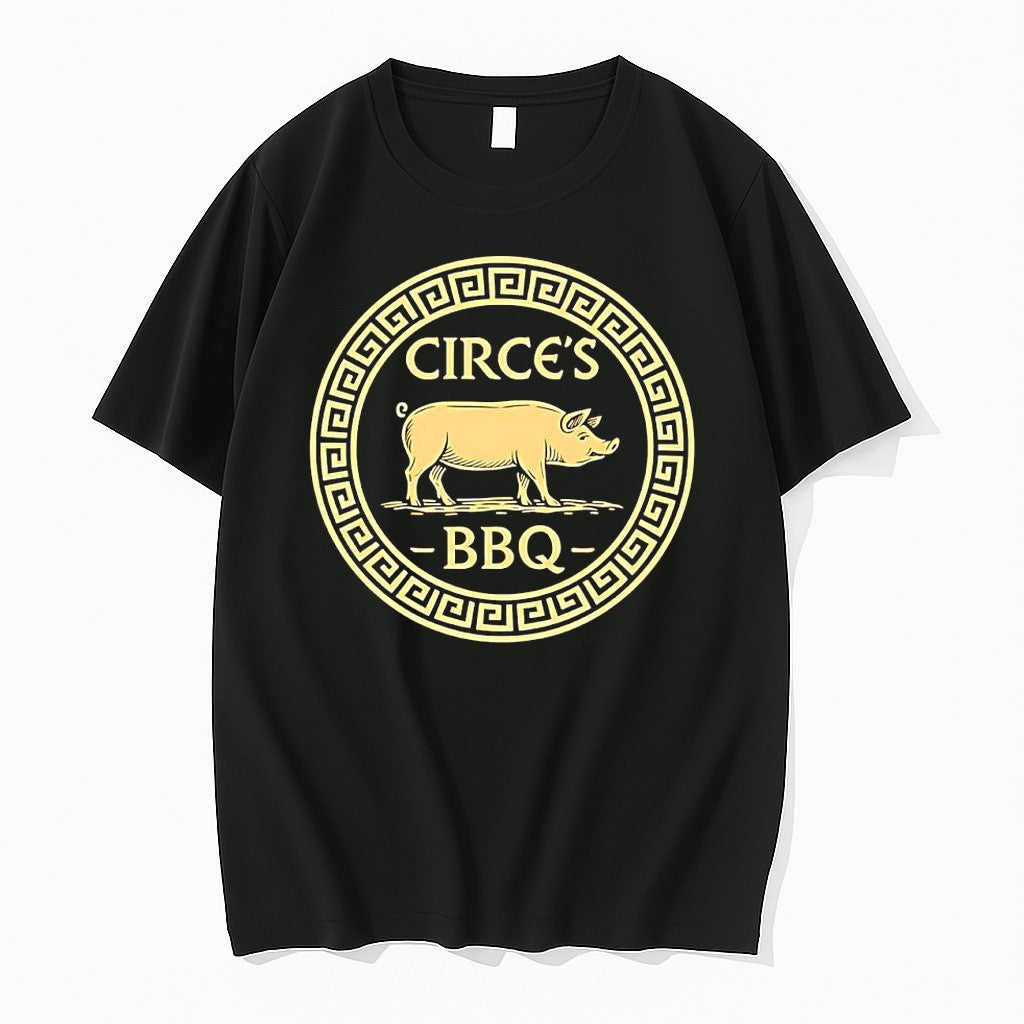 Original Circes Bbq Greek Mythology Pig Tshirts Jpg Unisex T-shirt, Sweatshirt, Hoodie, Long Sleeve Tee - T-Shirt, Sweatshirt, Hoodie