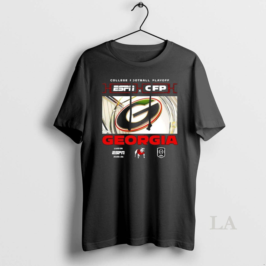 Original College Gameday Georgia Bulldogs 2025 2026 Cfp X Espn Logo T-Shirts, Hoodie, Sweatshirt - T-Shirt, Sweatshirt, Hoodie
