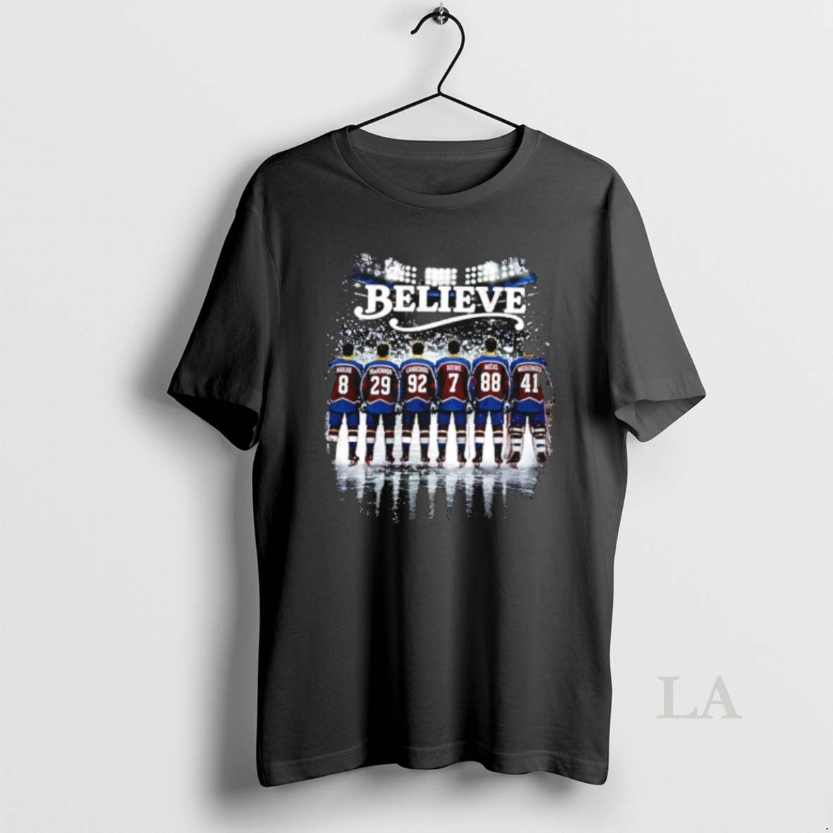 Original Colorado Avalanche Believe Hockey Players Stadium Unisex T-shirt, Sweatshirt, Hoodie, Long Sleeve Tee - T-Shirt, Sweatshirt, Hoodie