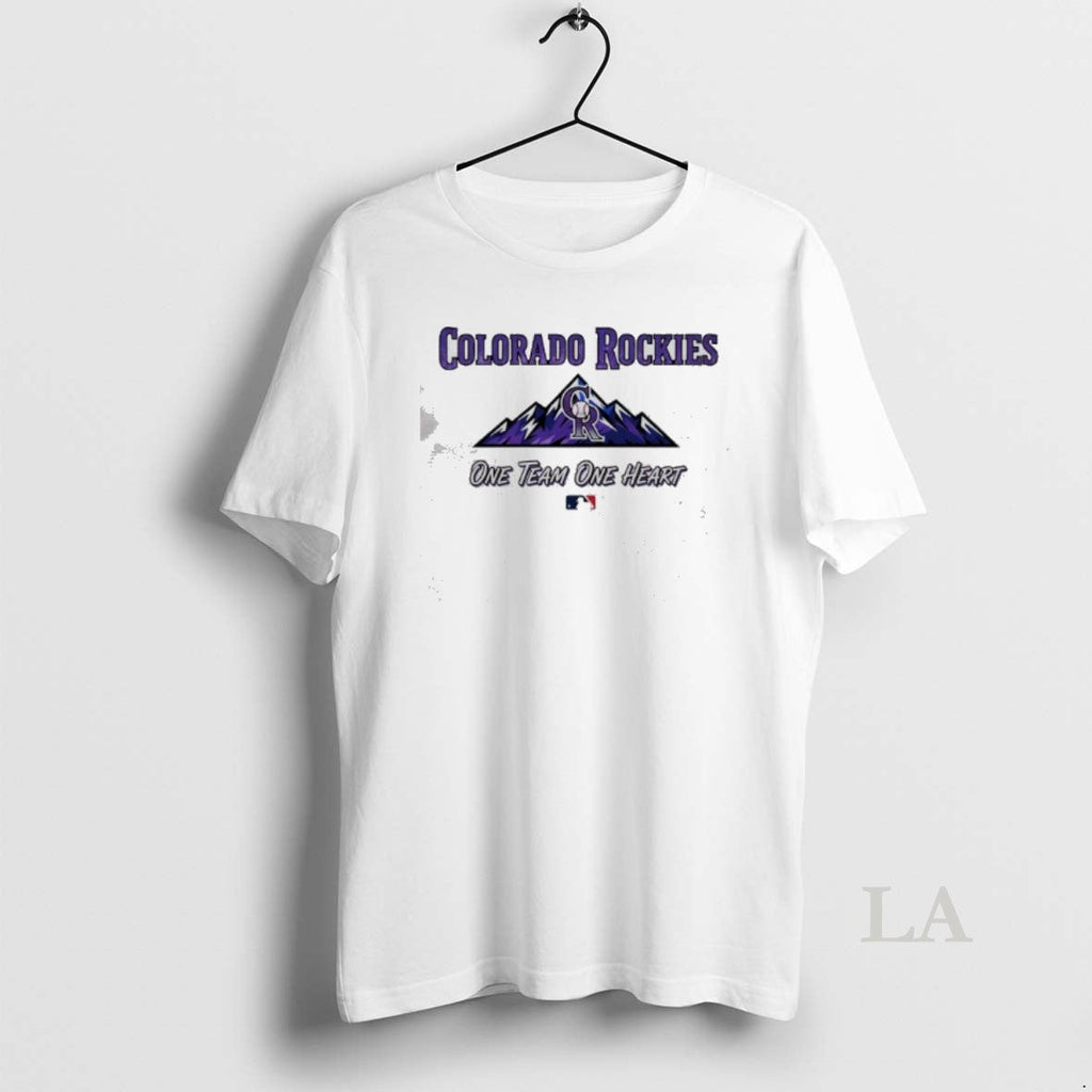 Original Colorado Rockies One Team One Heart Mlb T-Shirts, Hoodie, Sweatshirt - T-Shirt, Sweatshirt, Hoodie
