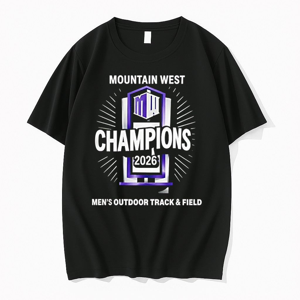 Original Colorado State Rams 2026 Mountain West Mens Outdoor Track And Field Champions Tshirts - T-Shirt, Sweatshirt, Hoodie
