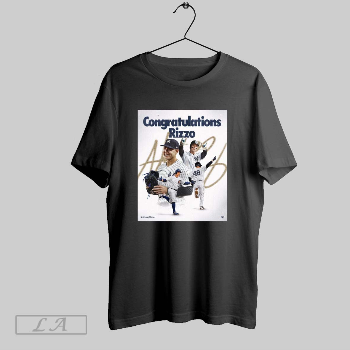 Original Congratulations Rizzo Retirement New York Yankees Anthony Rizzo Signature Poster Unisex T-shirt, Sweatshirt, Hoodie, Long Sleeve Tee - T-Shirt, Sweatshirt, Hoodie